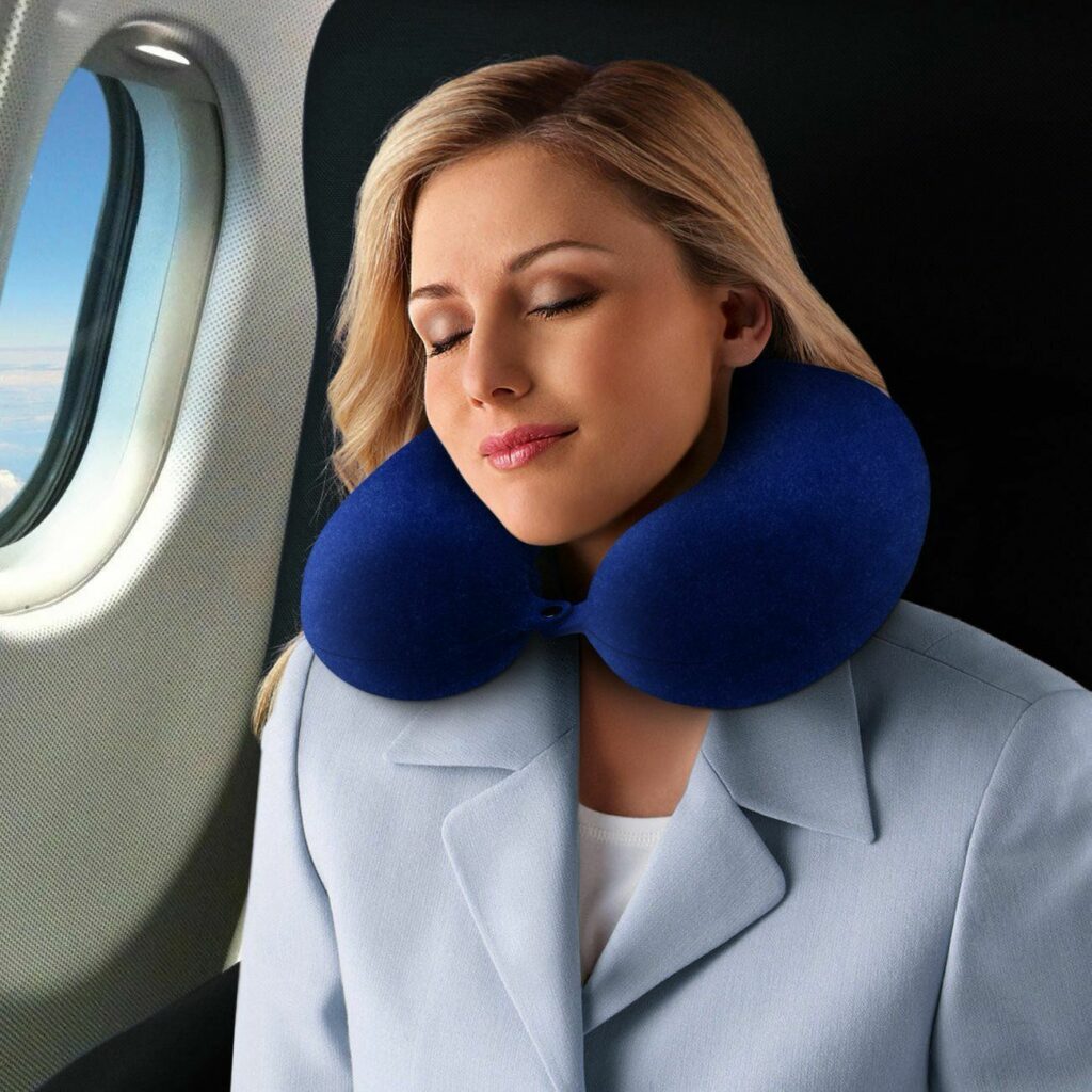 Embrace Tranquility On-the-Go with the Swiss Comforts Traveling Pillow
