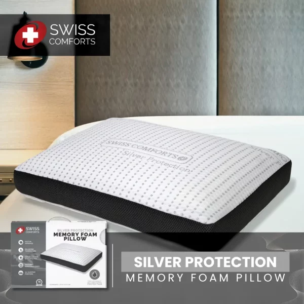 The Silver Memory Foam Pillow