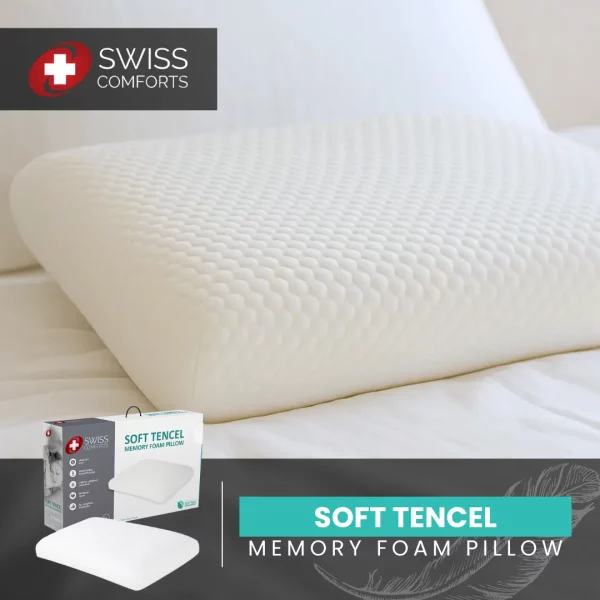 Soft Tencel Memory Foam Pillow