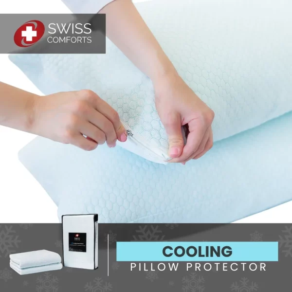 Cooling Fiber Pillow Protector